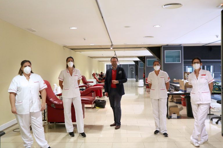 El ICHH y el Auditorio Alfredo Kraus se unen y ponen en marcha una sala temporal de donación de sangre