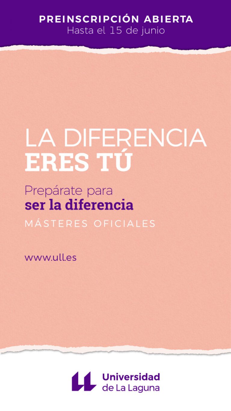 La ULL recibe más de 300 preinscripciones a másteres oficiales a las dos horas de abrir el plazo