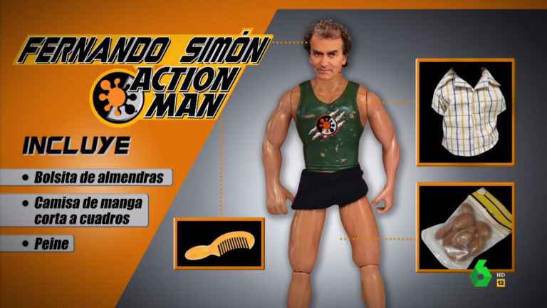 Así es el muñeco 'Fernando Simón' que se ha inventado 'El Intermedio'
