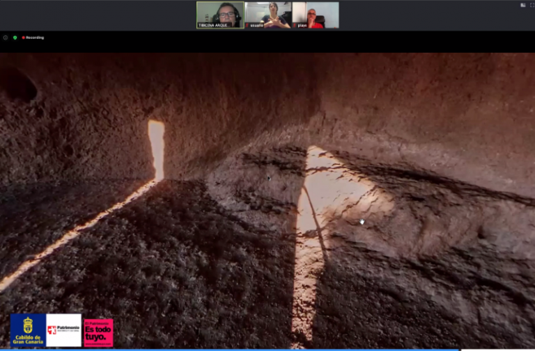 Gran Canaria entra de lleno en el verano con una bienvenida virtual al solsticio desde el Yacimiento de Cuatro Puertas