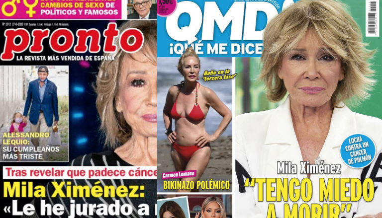Kiosco rosa: portadas de las revistas del corazón