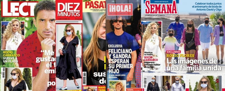 Kiosco rosa: portadas de las revistas del corazón