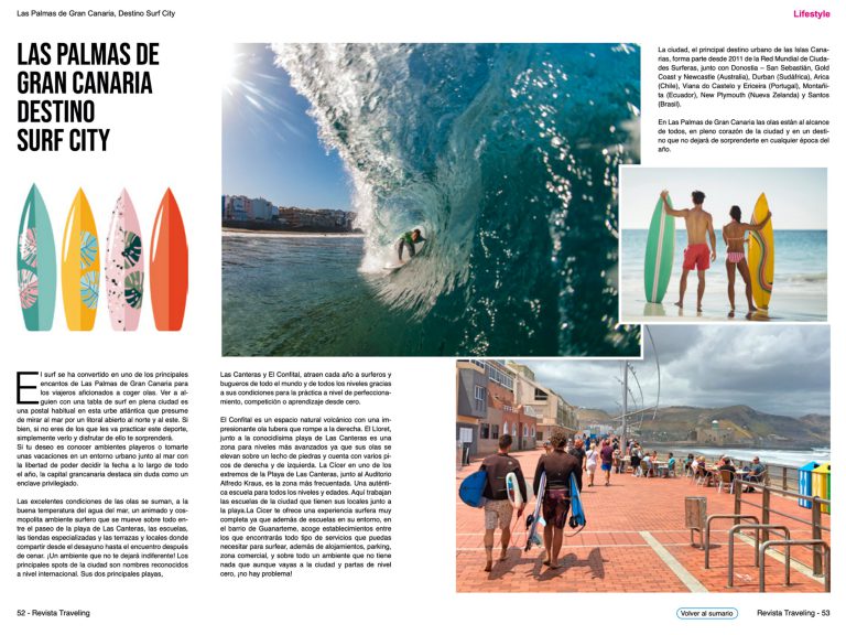 Las Palmas de Gran Canaria, destino Surf City