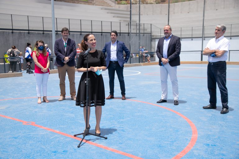 El Cabildo invierte 462.000 euros en el nuevo espacio deportivo de Somosierra