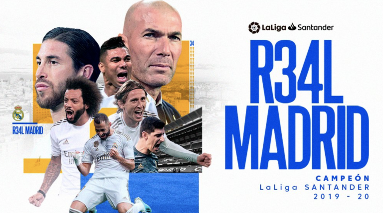 El Real Madrid, campeón de LaLiga