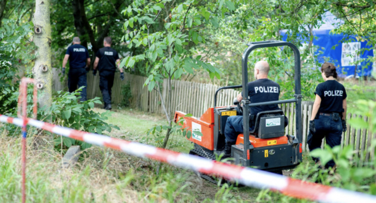 Caso Madeleine: la Policía de Alemania excava un jardín en Hanóver en busca de nuevas pistas