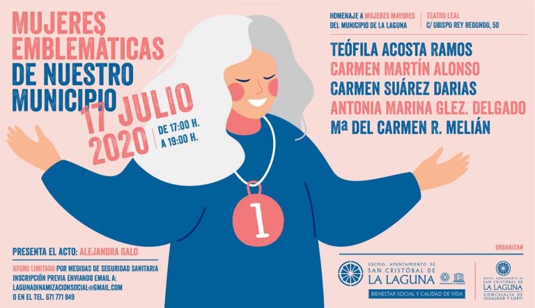 La Laguna rinde homenaje a cinco mujeres que rompieron barreras para lograr una sociedad más igualitaria