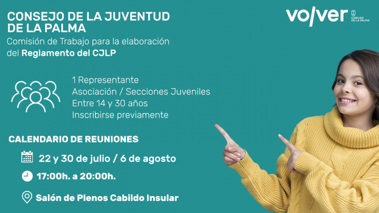 El Cabildo impulsa comisiones de trabajo para la elaboración del reglamento del Consejo de la Juventud de La Palma