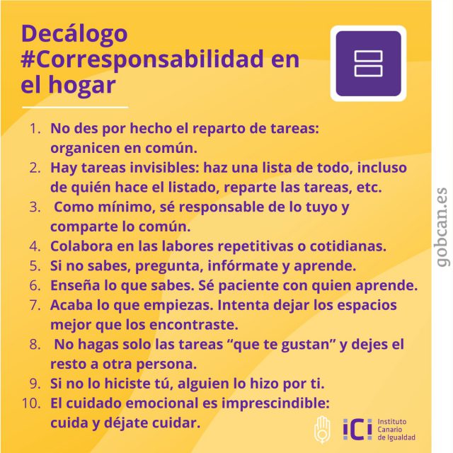 Decálogo corresponsabilidad