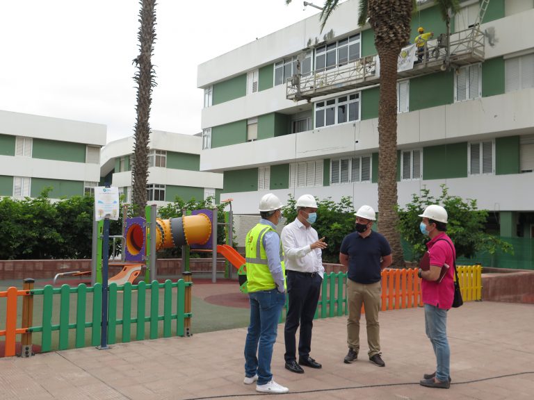 El Ayuntamiento de Santa María de Guía destina 505.000 euros al acondicionamiento de las 84 viviendas de Marente