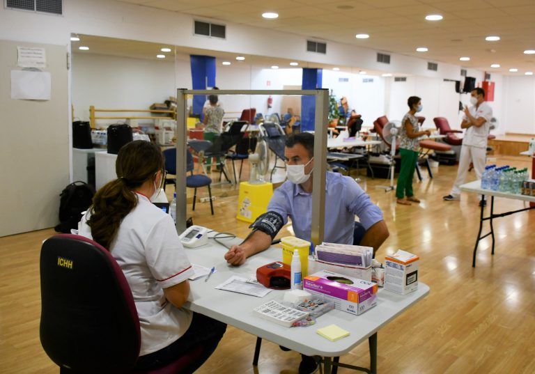 El ICHH instala en Mogán un punto de donación temporal 