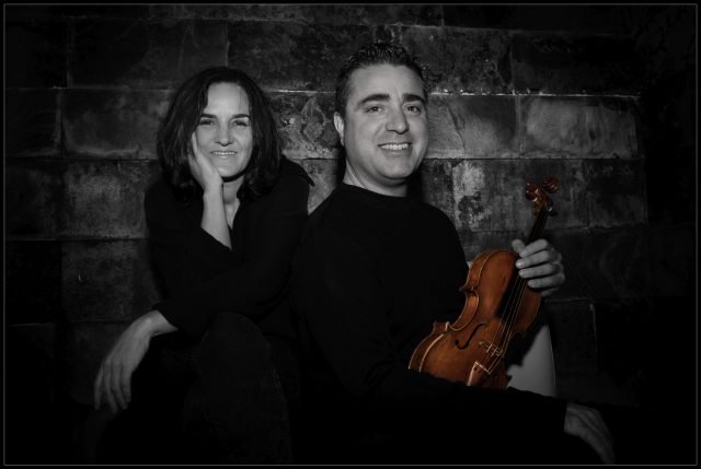 La organista Mar Tejadas y el director Carles Fibla