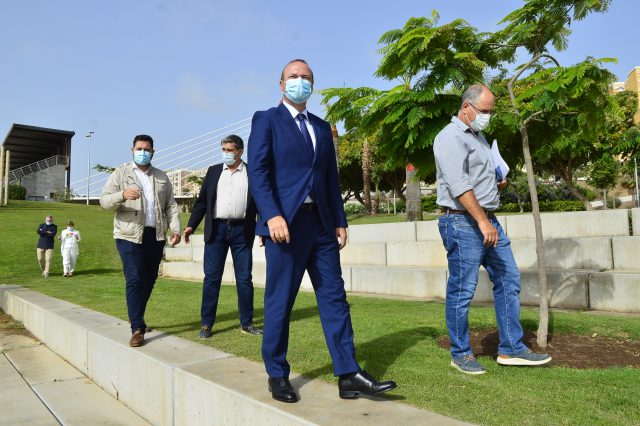 Las Palmas de Gran Canaria habilita 1.500 metros cuadrados de nuevos espacios al aire libre para jugar y hacer deporte en el parque de La Ballena 2