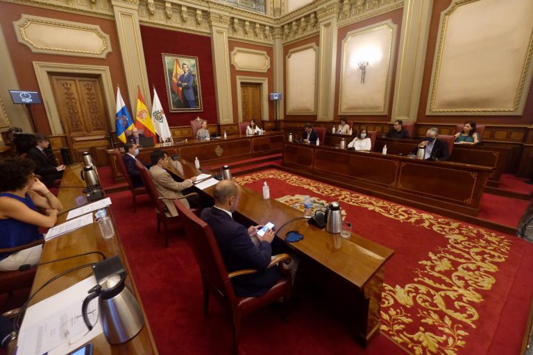 El pleno del Ayuntamiento de Santa Cruz de Tenerife da cuenta de la expulsión de Evelyn Alonso de Ciudadanos