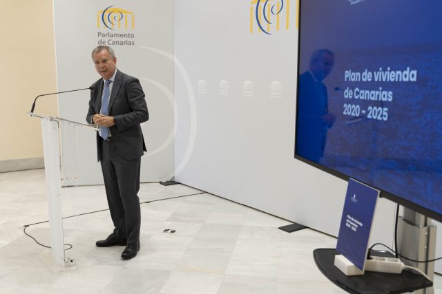 Presentación del Plan de Vivienda de Canarias