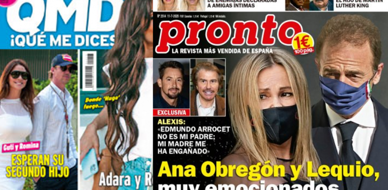 Kiosco rosa: portadas de las revistas del corazón