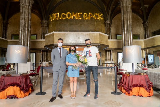 Reapertura Lopesan Villa del Conde Primeros clientes 1