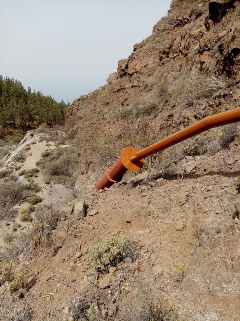 El Cabildo finaliza la conexión de la galería Niágara con el canal Tágara-Trevejos
