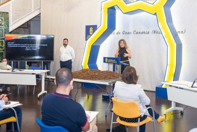 Un momento del taller.