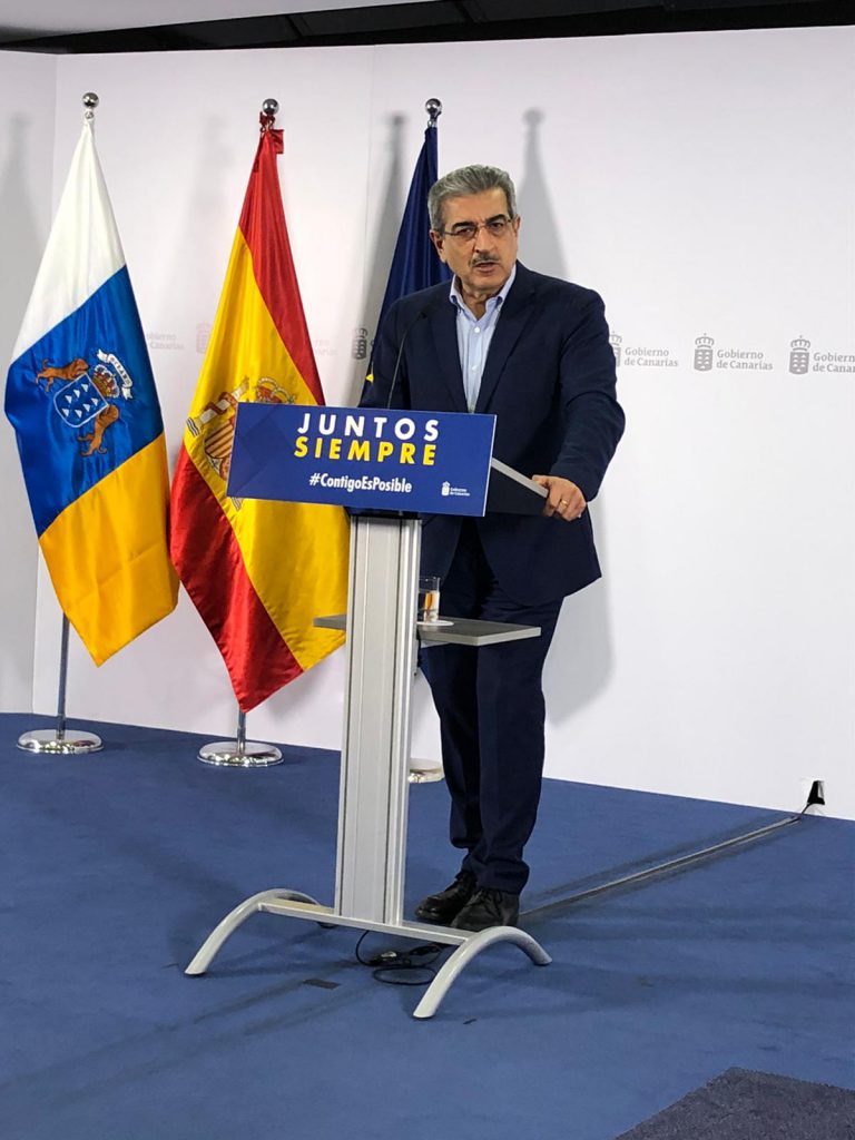Rodríguez: “El reconocimiento a Canarias en el presupuesto europeo 2021-2027 y el Plan de Recuperación son excelentes noticias”