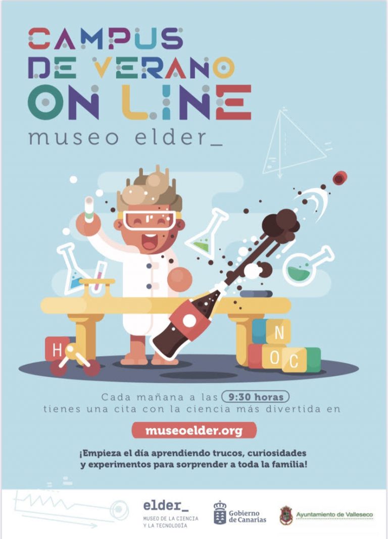Valleseco y el Museo Elder de La Ciencia y La Tecnología proponen un campus cientifico On-Line
