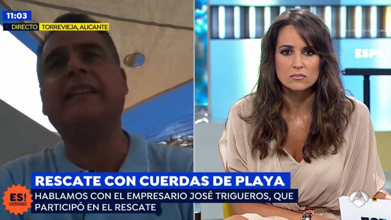 Un hombre muere ahogado durante una conexión en directo de 'Espejo público'