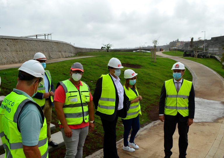 El Ayuntamiento avanza en la construcción del nuevo parque urbano en Tamaraceite Sur con una superficie de más de 30.000 metros cuadrados