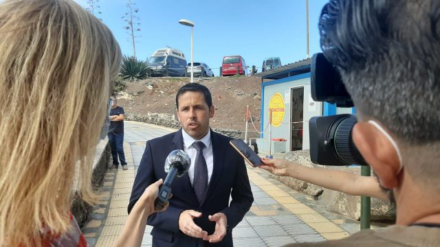 telde hector suárez bandera azul