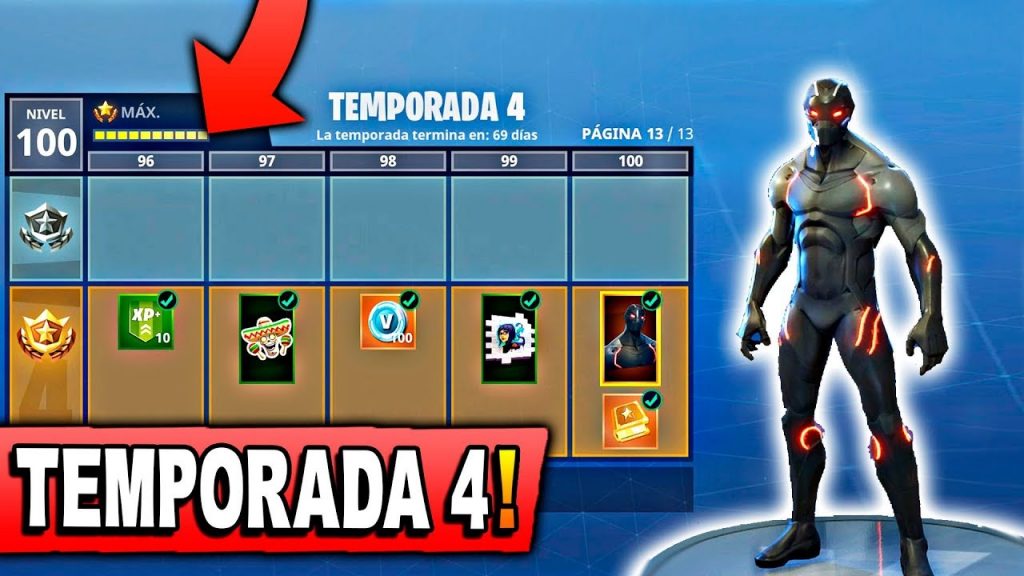 Fortnite se viste de superhéroe Márvel en su cuarta temporada 1 niveles-fortnite