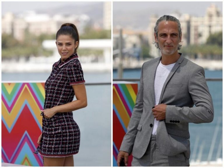 Juana Acosta y Ernesto Alterio, felices y cada uno por su lado en Málaga