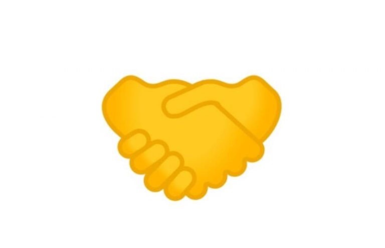 Por esto el variante de piel no funciona en el emoji del apretón de manos