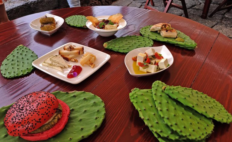 Creatividad y originalidad alrededor de la tunera en la nueva propuesta gastronómica del Jardín de Cactus