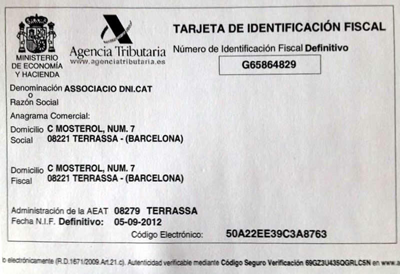 Qué es el NIF 1 Qué es el NIF