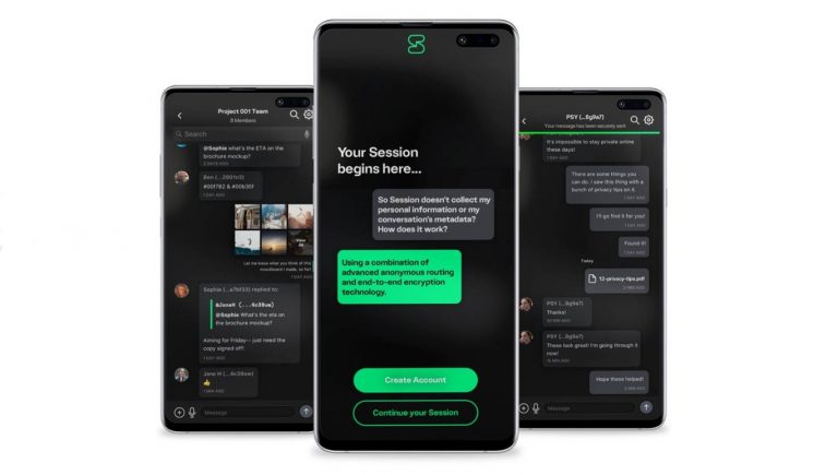 Session, la alternativa a WhatsApp que no necesita número de teléfono