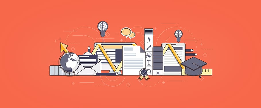 computer concept education illustration