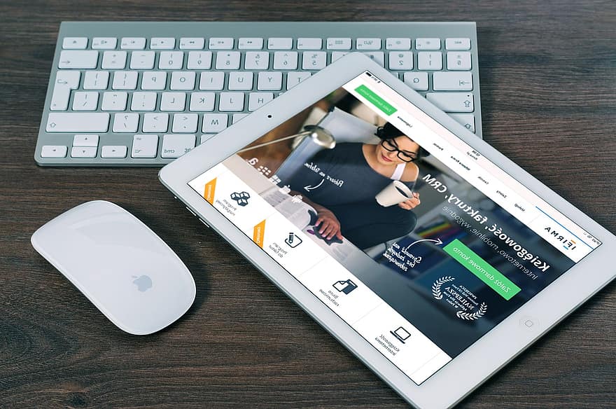 ipad mockup apple business computer tablet workplace technology mobile