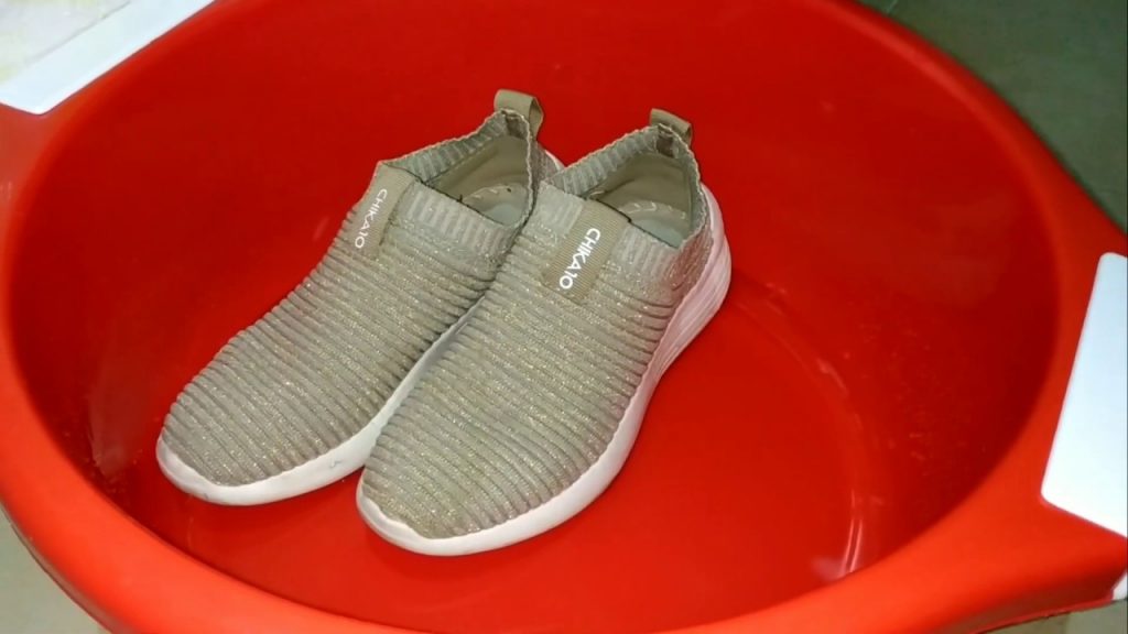 zapatillas desinfectadas