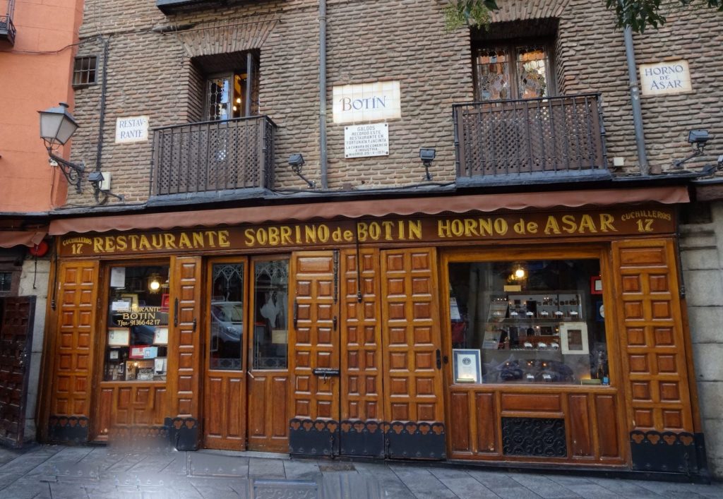 Así es el restaurante Sobrino de Botín