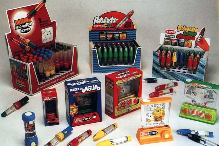 ¡Qué tiempos aquellos! Los juegos de agua Geyper