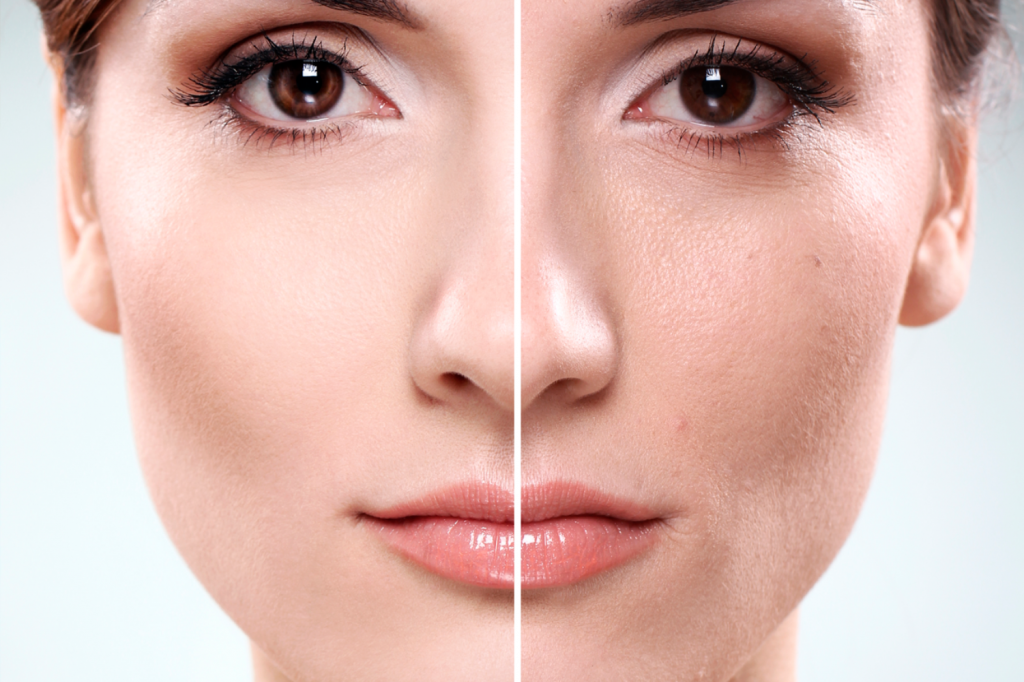 impurezas del maquillaje