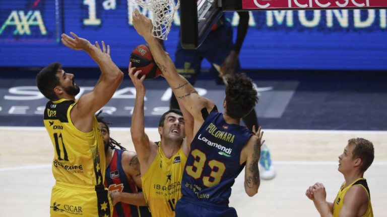 El Iberostar Tenerife no da opciones al Bilbao Basket y suma su segunda victoria