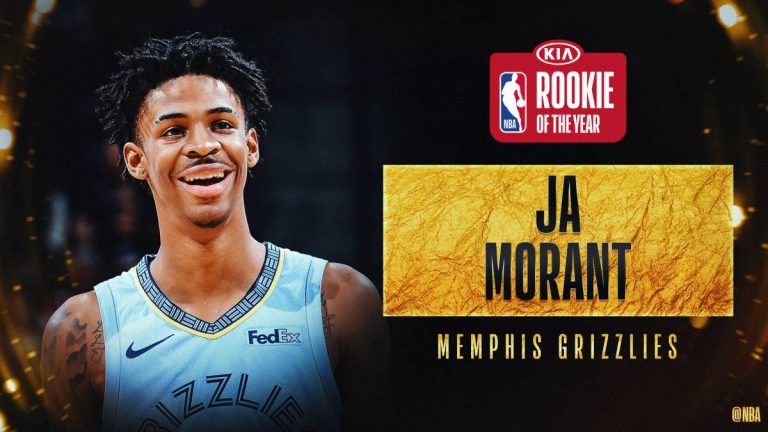 Ja Morant (Grizzlies) sucede a Doncic como 'Rookie del Año' en la NBA
