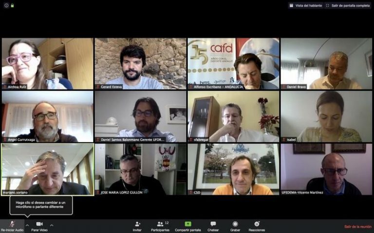 Las Uniones de Federaciones Deportivas de nueve Comunidades entrarán en el GTID