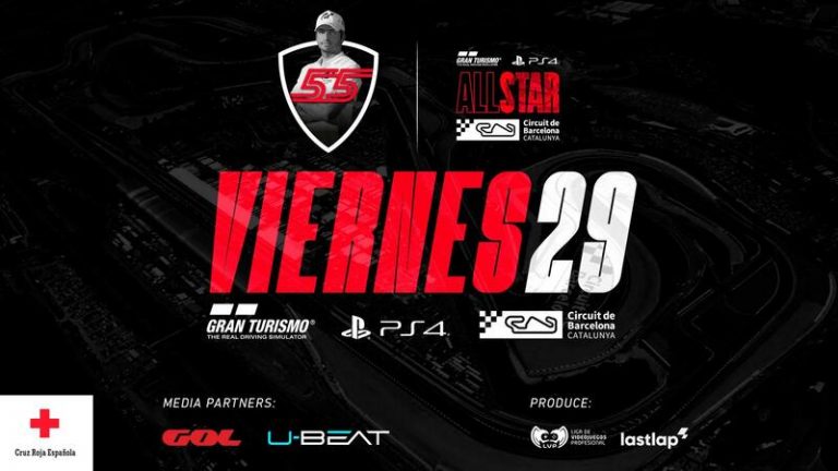 Carlos Sainz lidera la lista de pilotos para el 'Gran Turismo All Star' en el Circuit de Barcelona-Catalunya