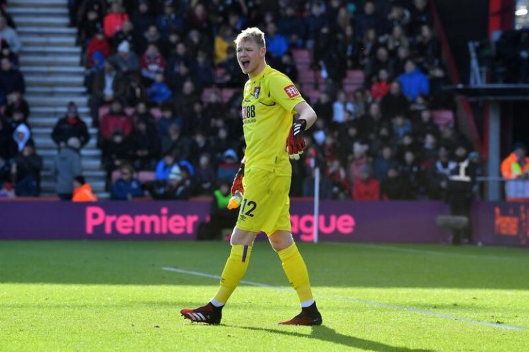 El portero del Bournemouth Aaron Ramsdale, positivo por coronavirus