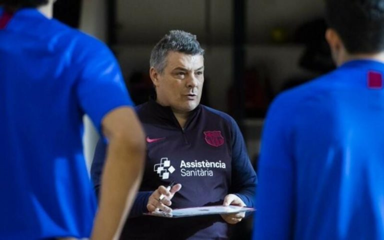 El entrenador del Barça Xavi Pascual, operado de una afectación prostática