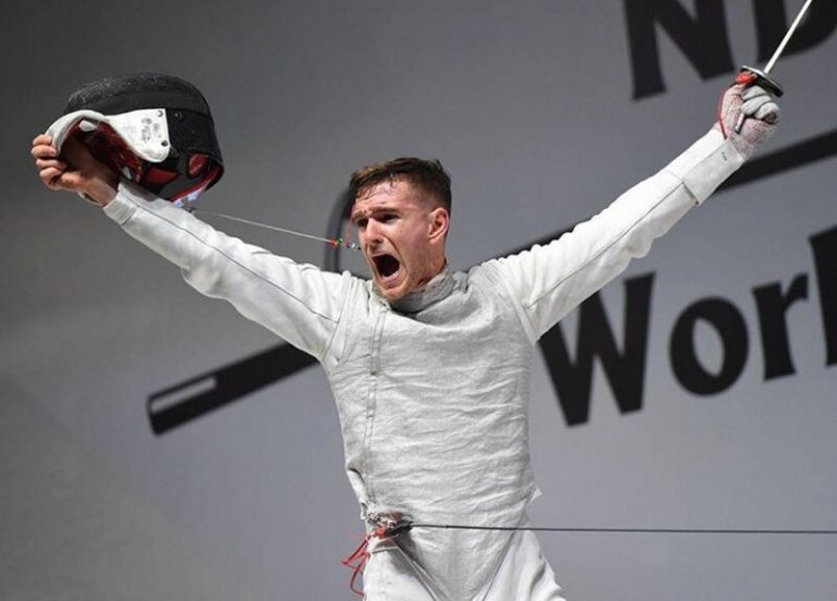 El esgrimista Carlos Llavador piensa en el oro de los Juegos Olímpicos