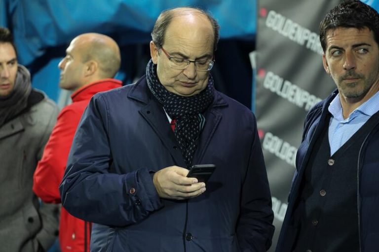 El presidente del Sevilla pide prudencia ante el derbi contra el Betis