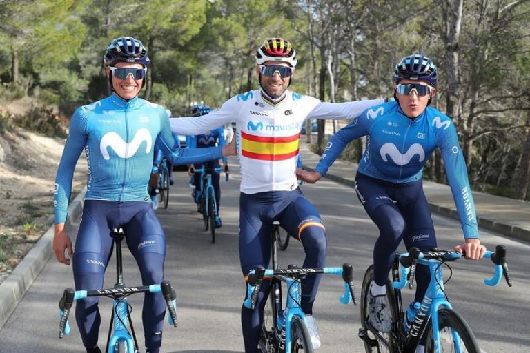 Alejandro Valverde afronta el Tour con muchas ganas, pero su objetivo es el mundial