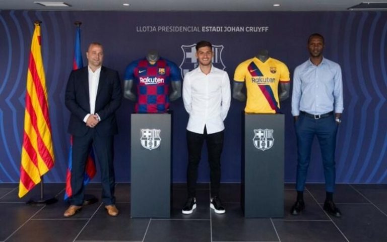 El Barça ata al delantero Nils Mortimer hasta 2023